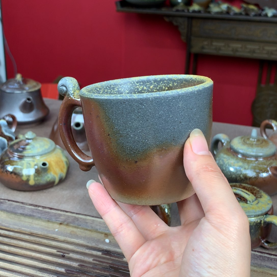 紫砂紫砂茶具纯天然紫砂柴烧