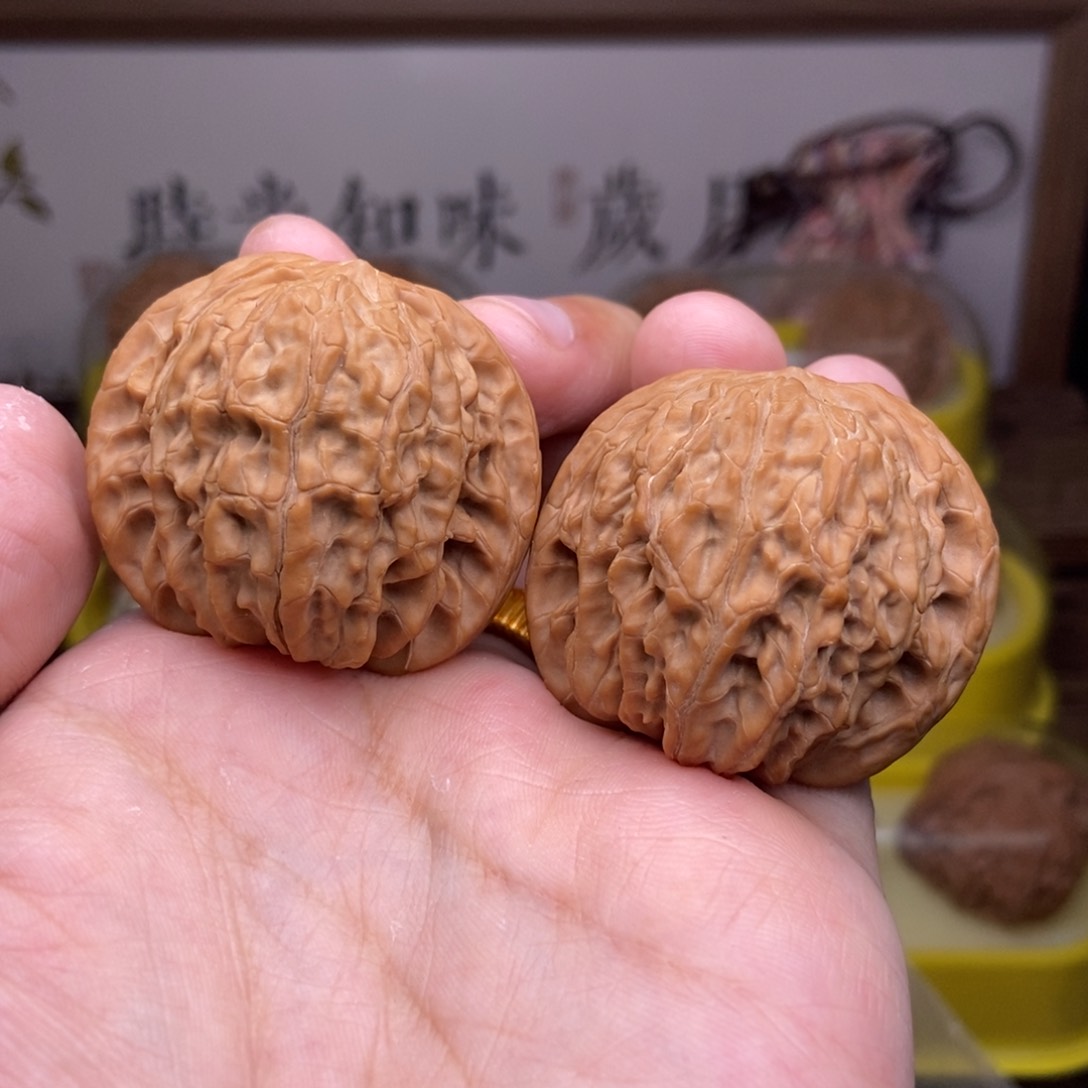 文玩核桃吊坠名*全品40尺磨盘19356