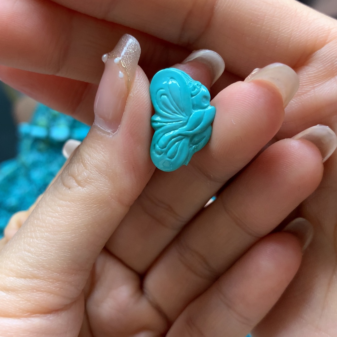 绿松石配饰未镶嵌