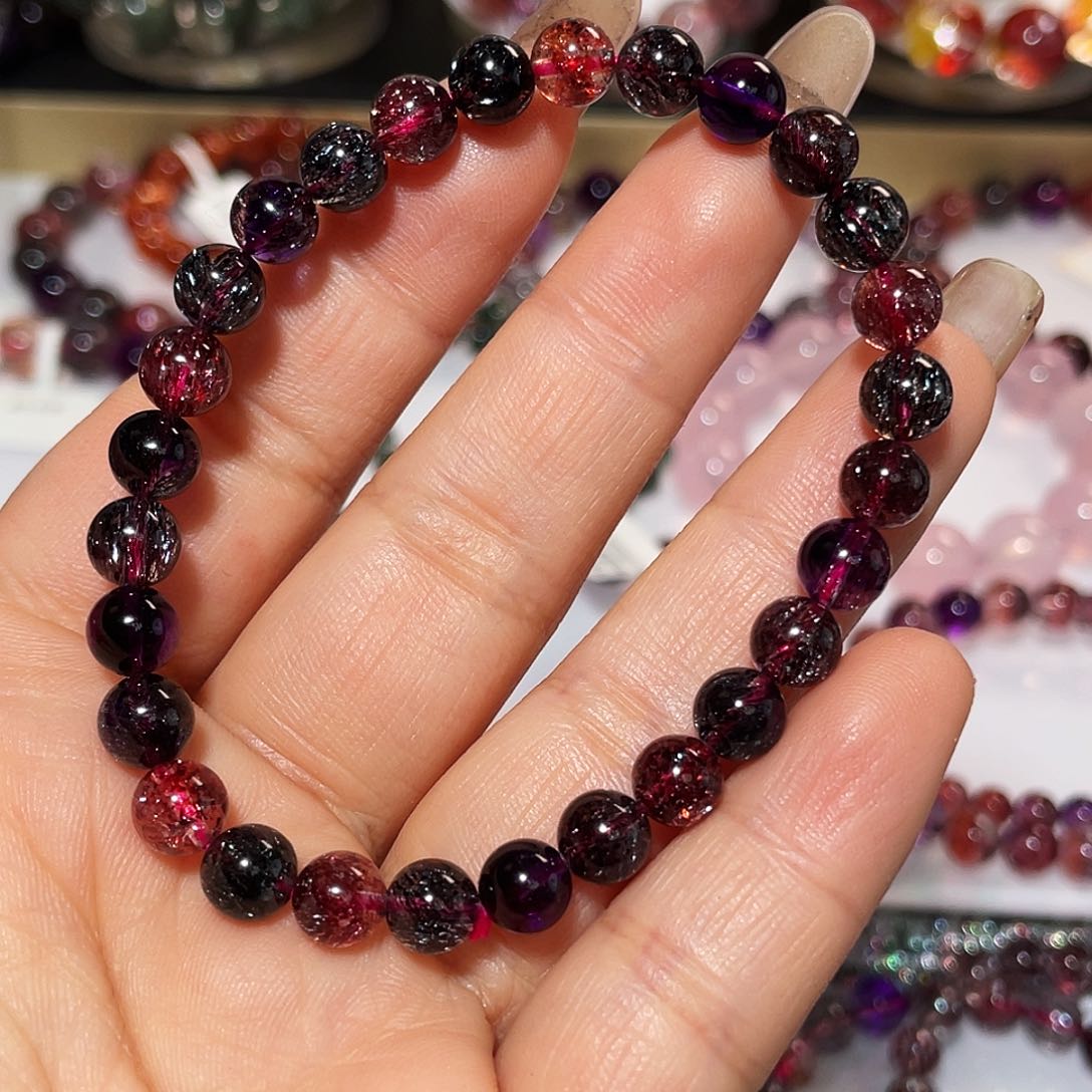 水晶手链未镶嵌麦*➿手链6.8