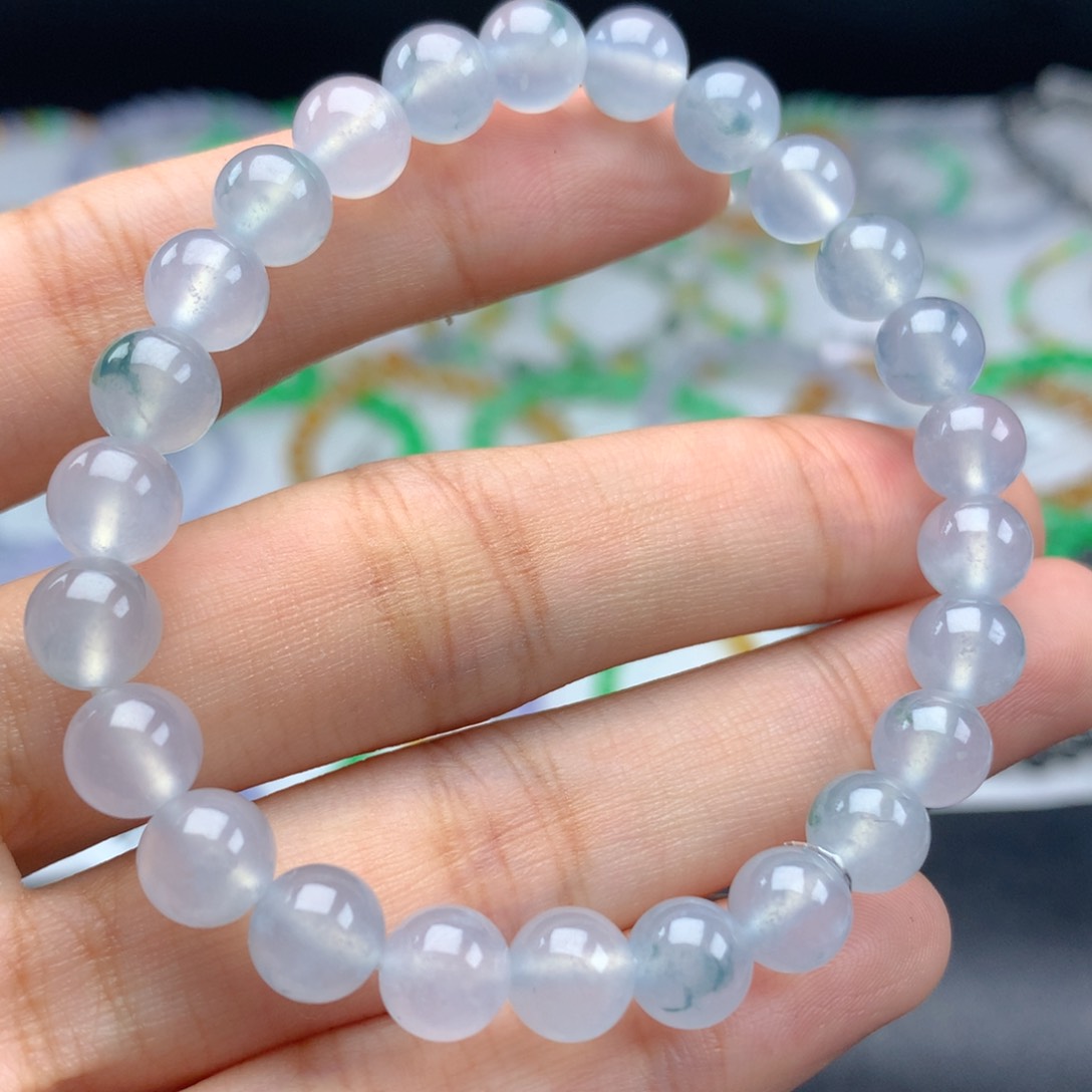 未镶嵌翡翠手链卡