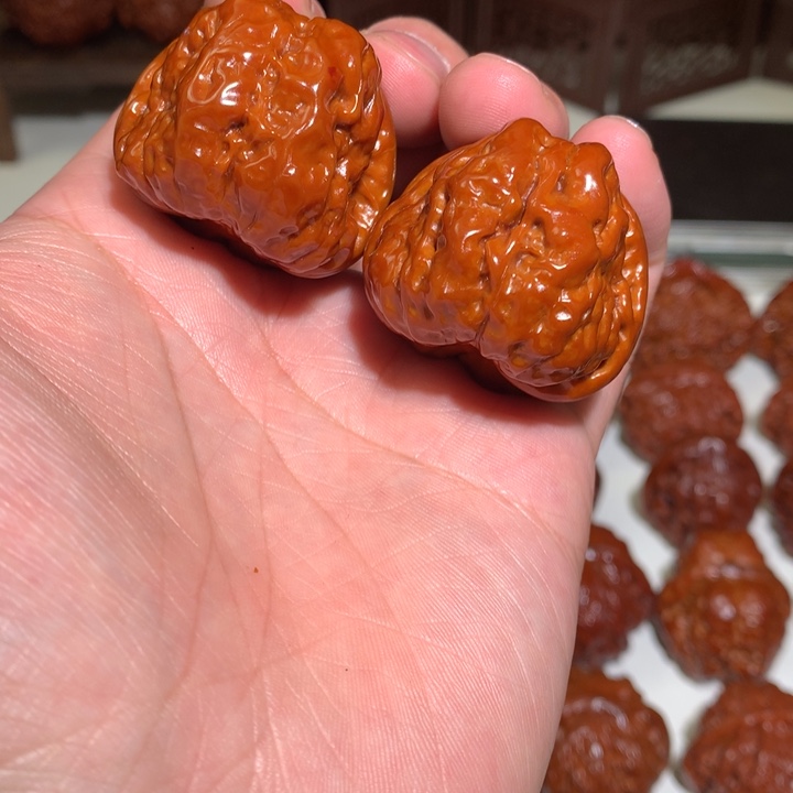 文玩核桃把件热*蛤蟆头1