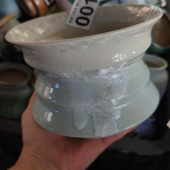 景德镇手工高温陶瓷：内13外15口高11