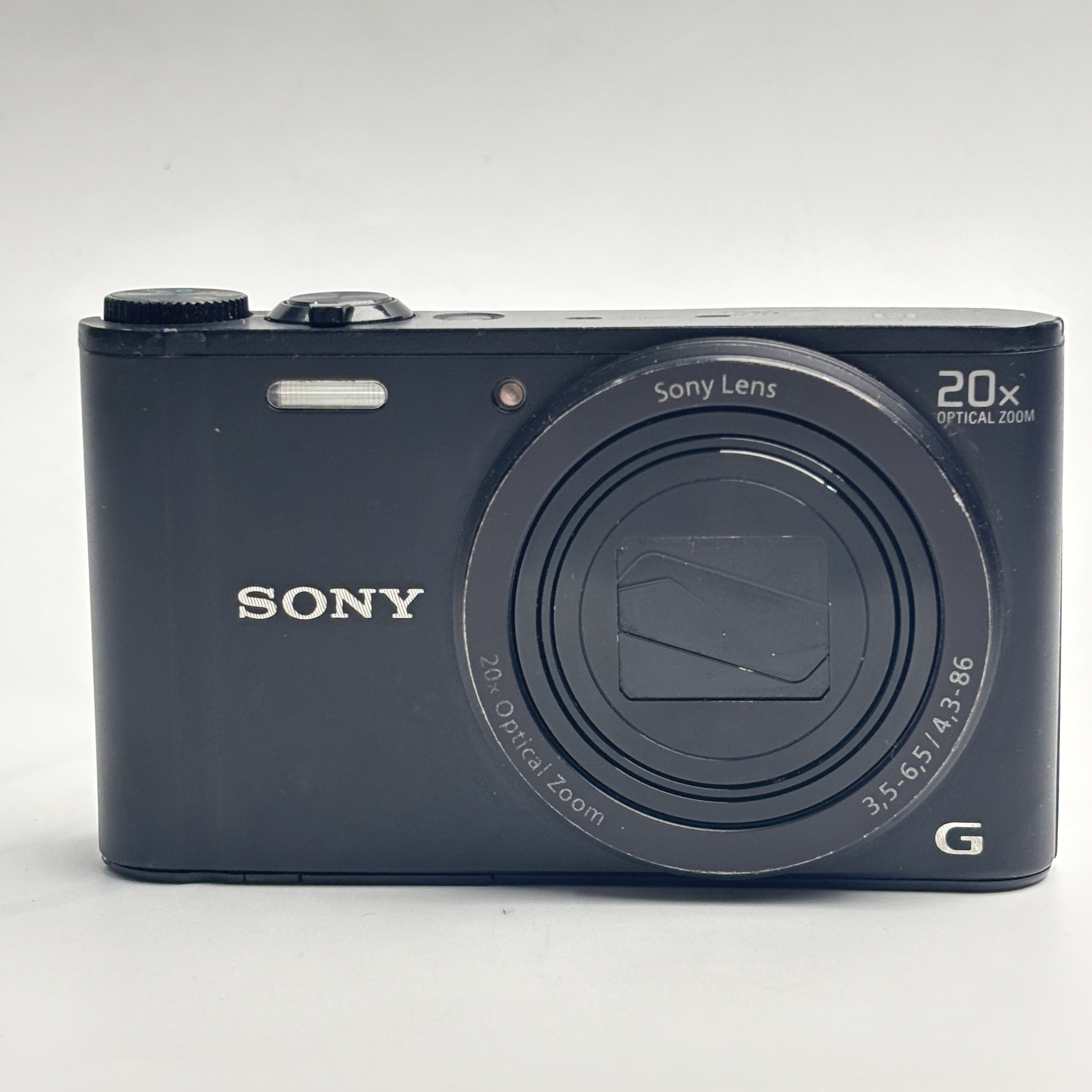 95新 Sony/索尼 wx350黑色1820万像素20倍变焦复古ccd