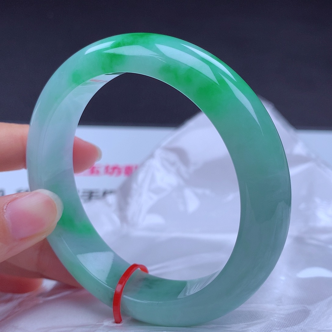 未镶嵌手镯翡翠手镯22024