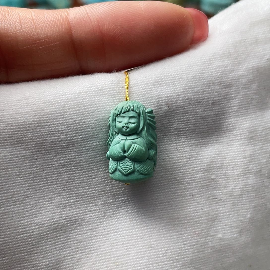 绿松石珠宝奇石未镶嵌