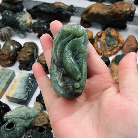 和田玉挂件未镶嵌