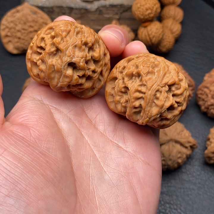 桃核把件尺寸39苹果