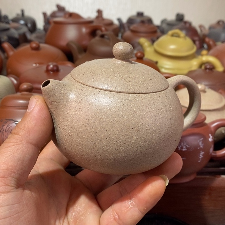 紫砂茶壶南**语微瑕处理