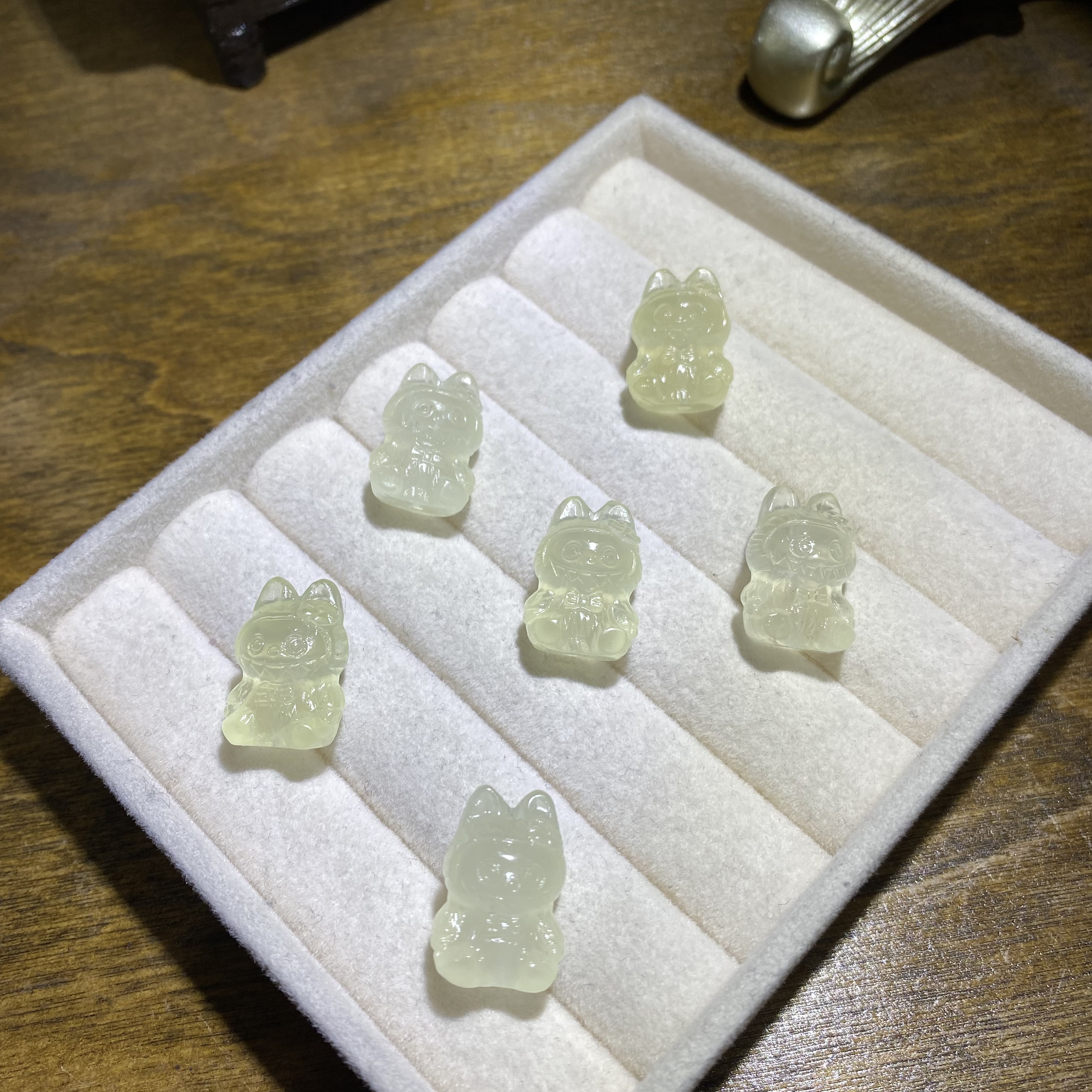 D926-天然黄水晶拉布布通孔DIY手工配饰-多样性发其一女款