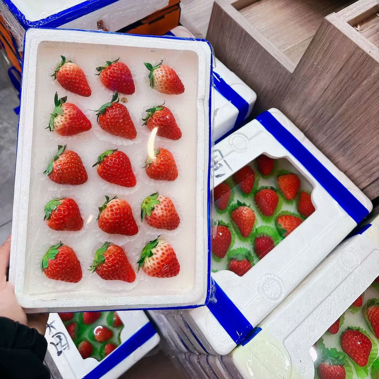 小天窗草莓 12-15枚果