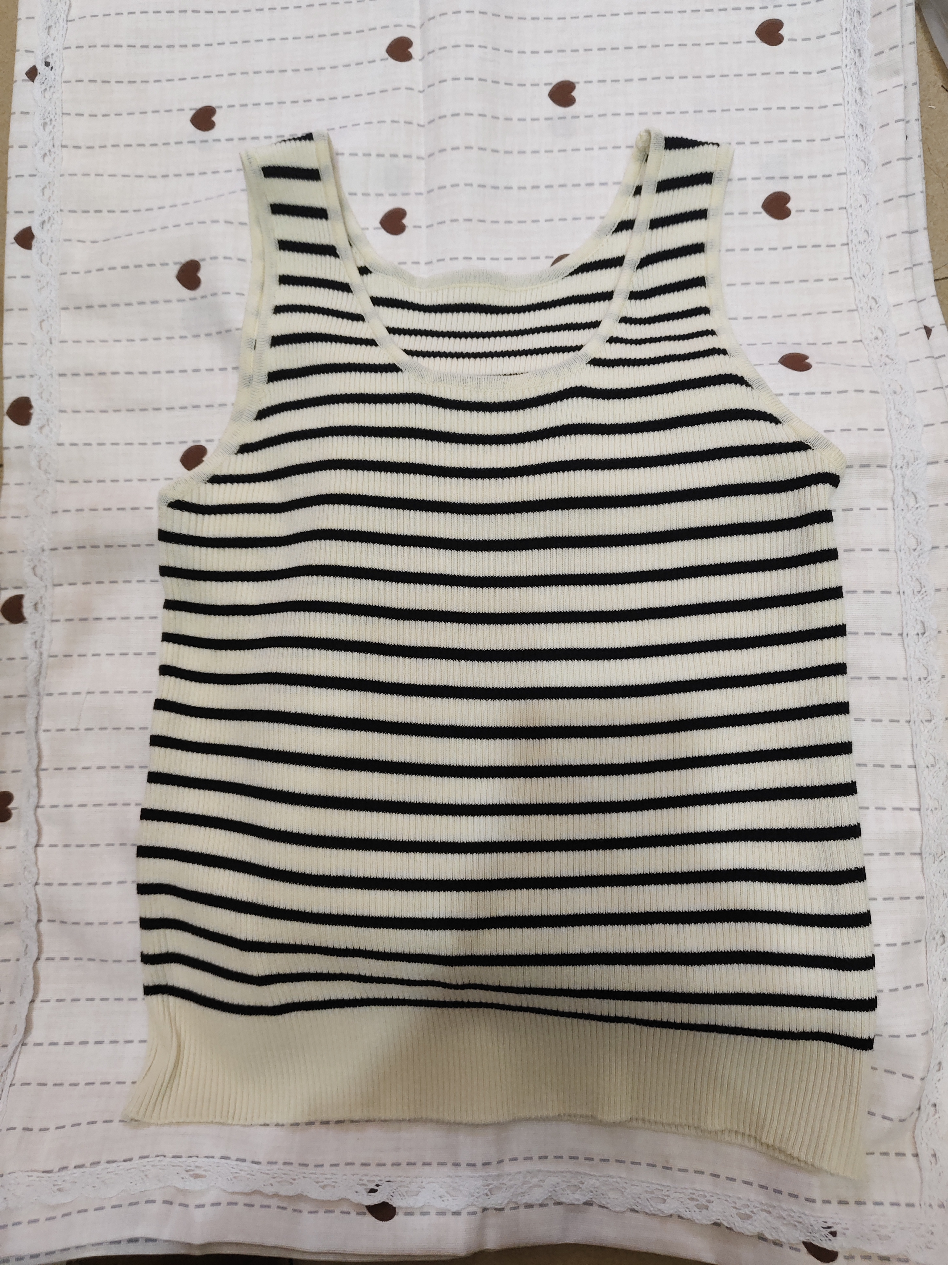 女士针织跨肩小衫