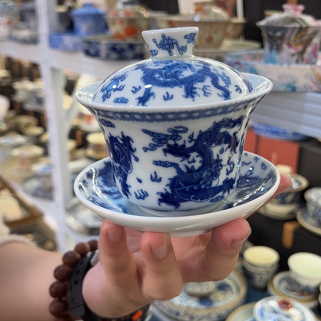 盖碗很漂亮我很喜欢