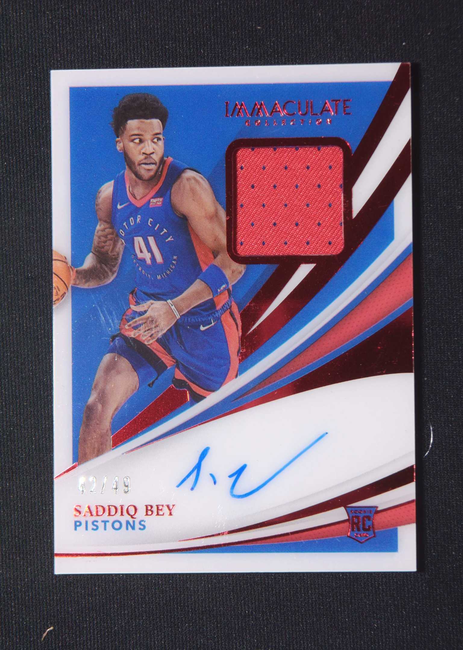 【直播开价】萨迪克贝 签字 49编  球星卡 包邮