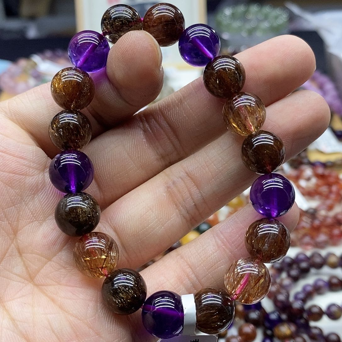 水晶手链未镶嵌天然