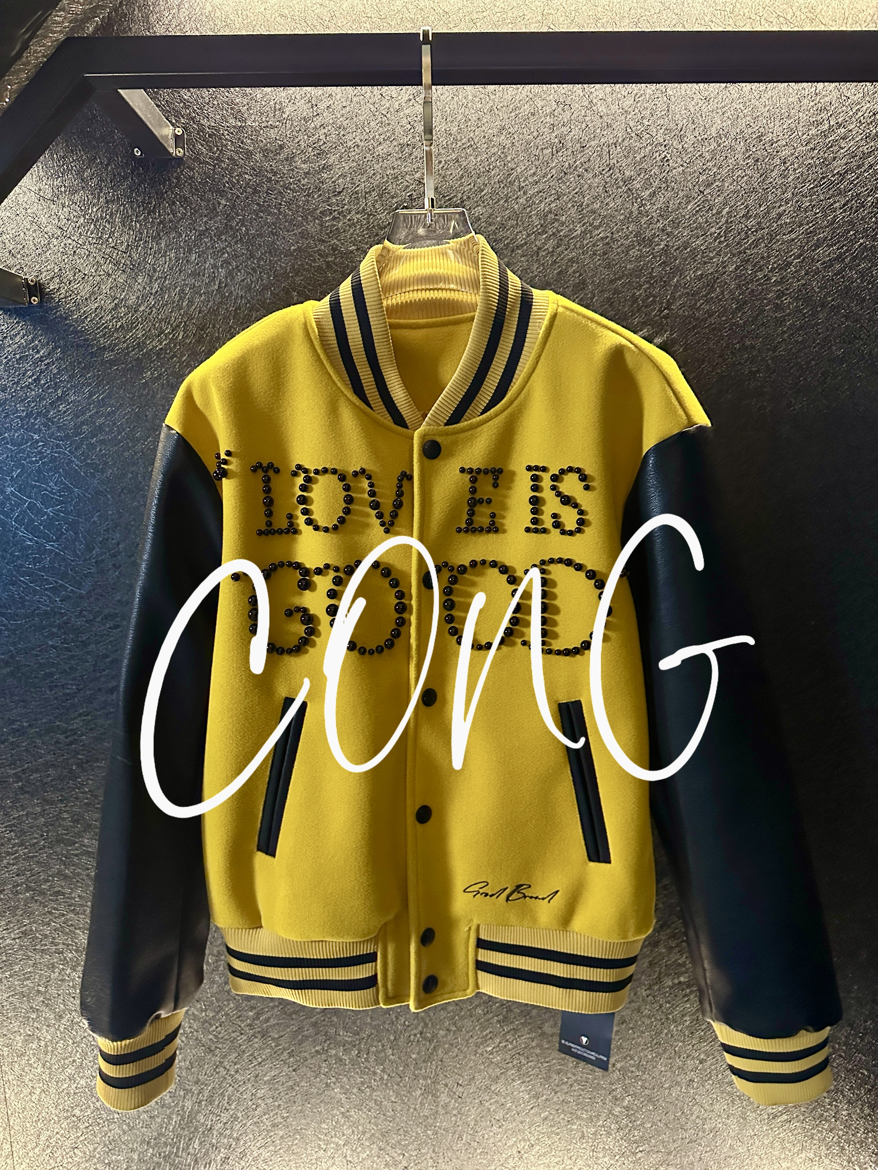 CONG汪苏泷【GD珍珠棒球服】同款小众高级棒球服外套男女同款