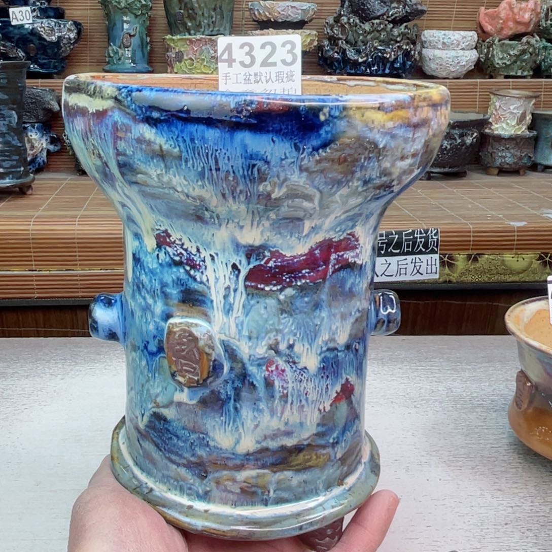 景德镇陶瓷艺术罐，全手工制作