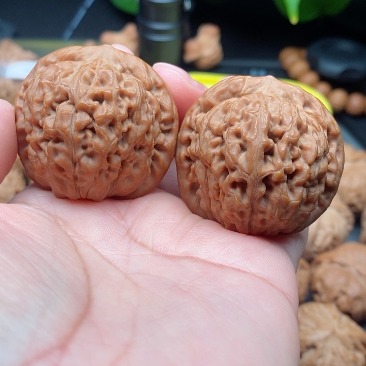 把件文玩核桃莲花