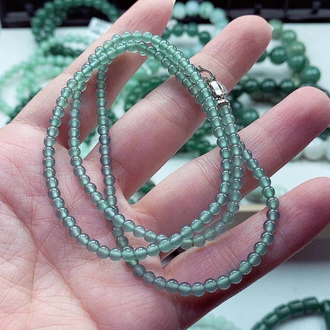 毛衣链未镶嵌翡翠