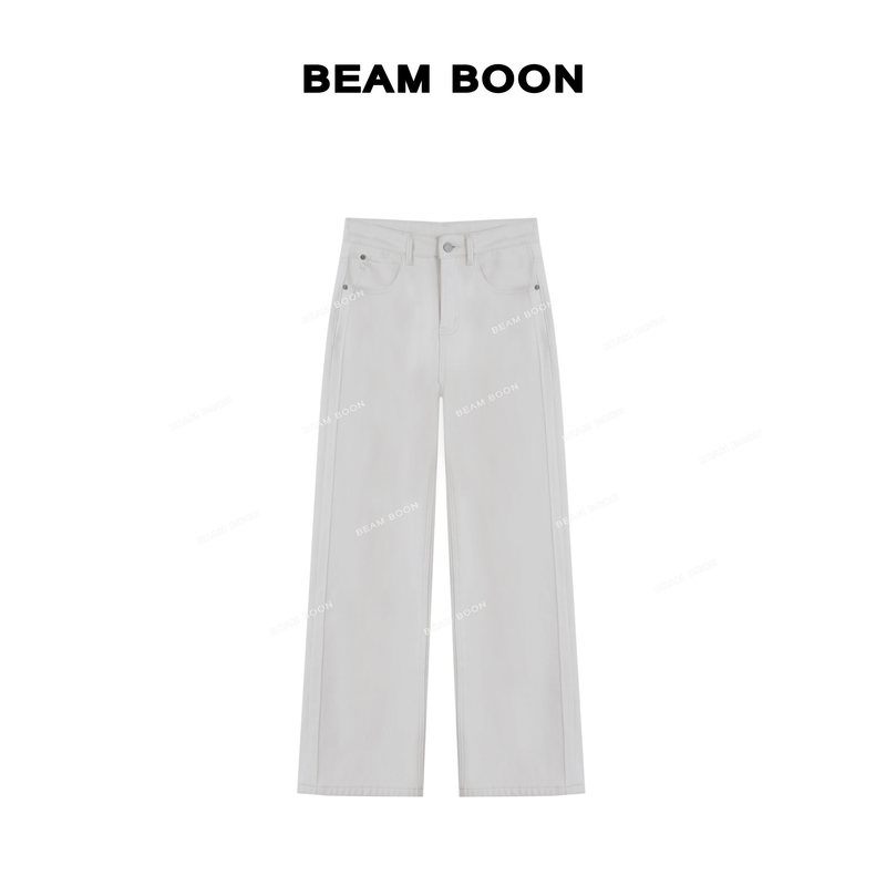 【冰棍窄窄裤】8.0版超模瘦瘦万向弹18.8盎司加密绒阔腿牛仔裤