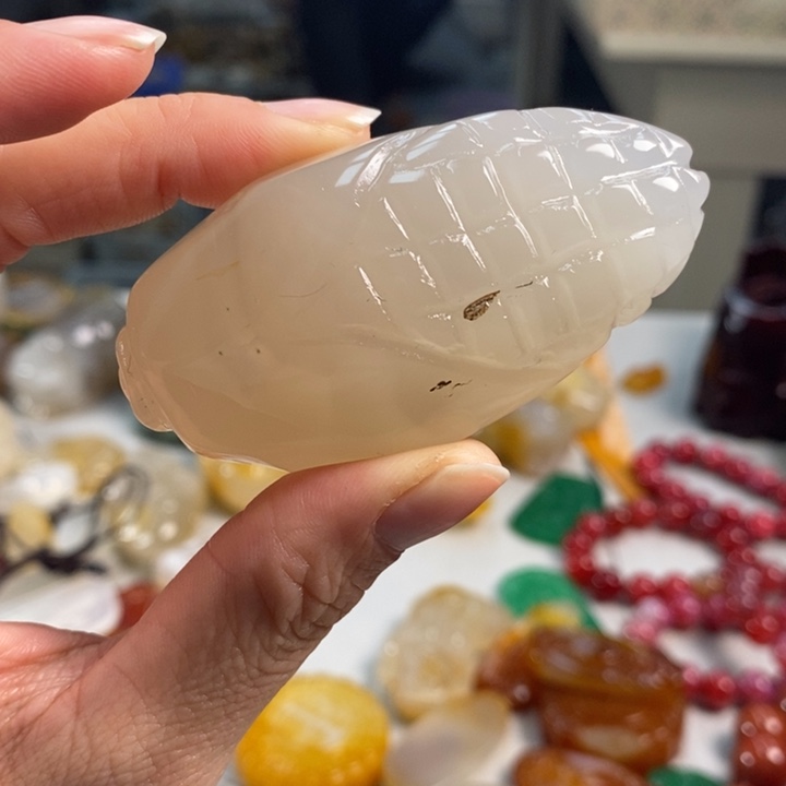 玛瑙/玉髓吊坠(不含链)未镶嵌