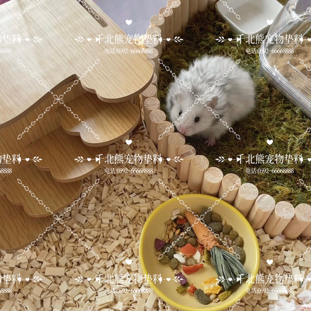 仓鼠木片垫料夏天除臭金丝熊花枝鼠笼造景用品