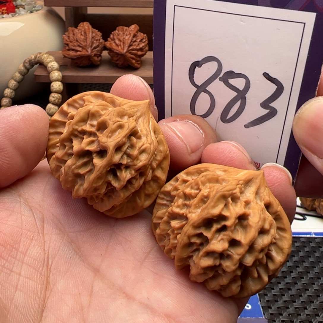 文玩核桃把件曹大龙39尺寸883号