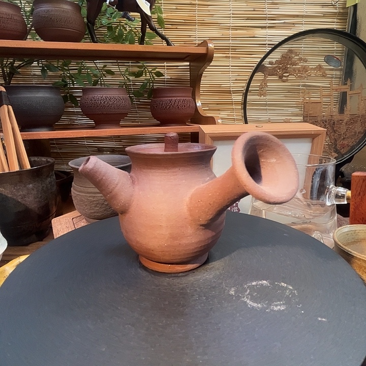 非白手作侧把壶120ml