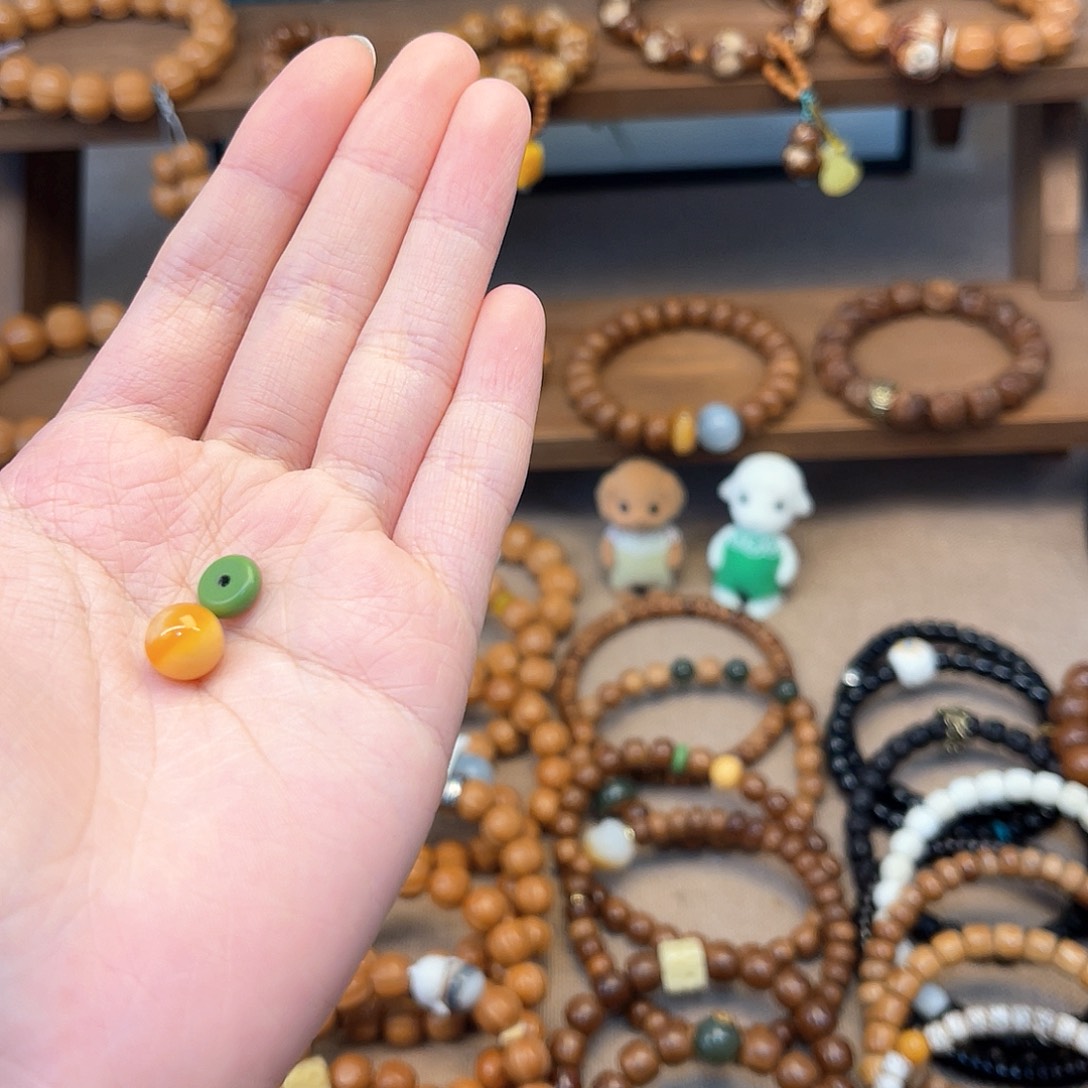 猴头核桃手串啊**嘟单买配件