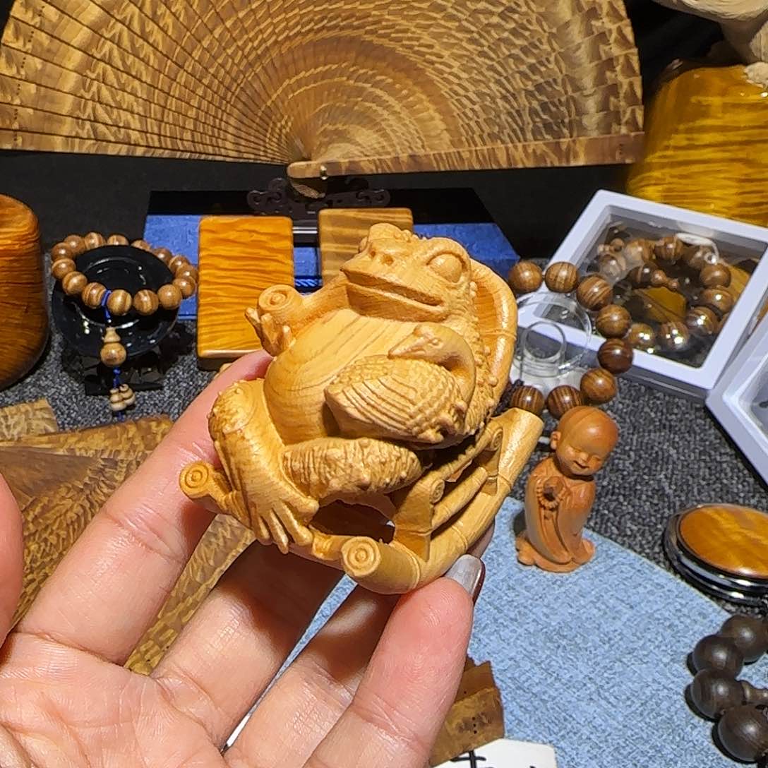 金丝楠小*.金丝楠手把件