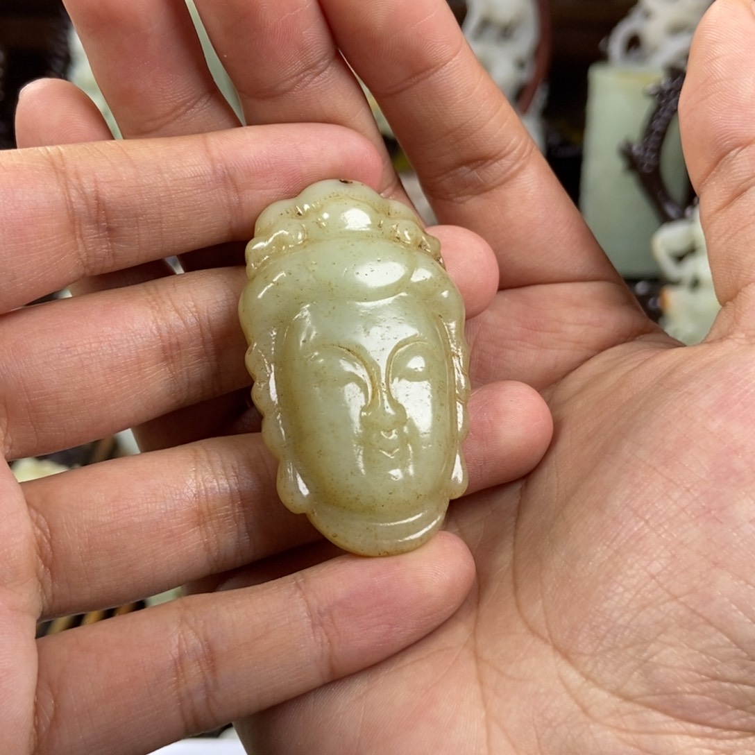 和田玉挂件未镶嵌