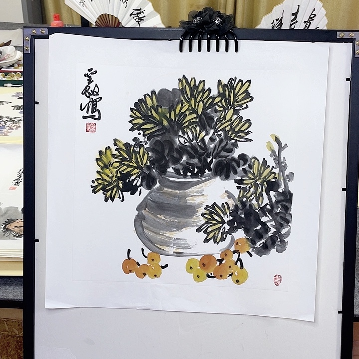 国画张圣敏先生纯手绘作品