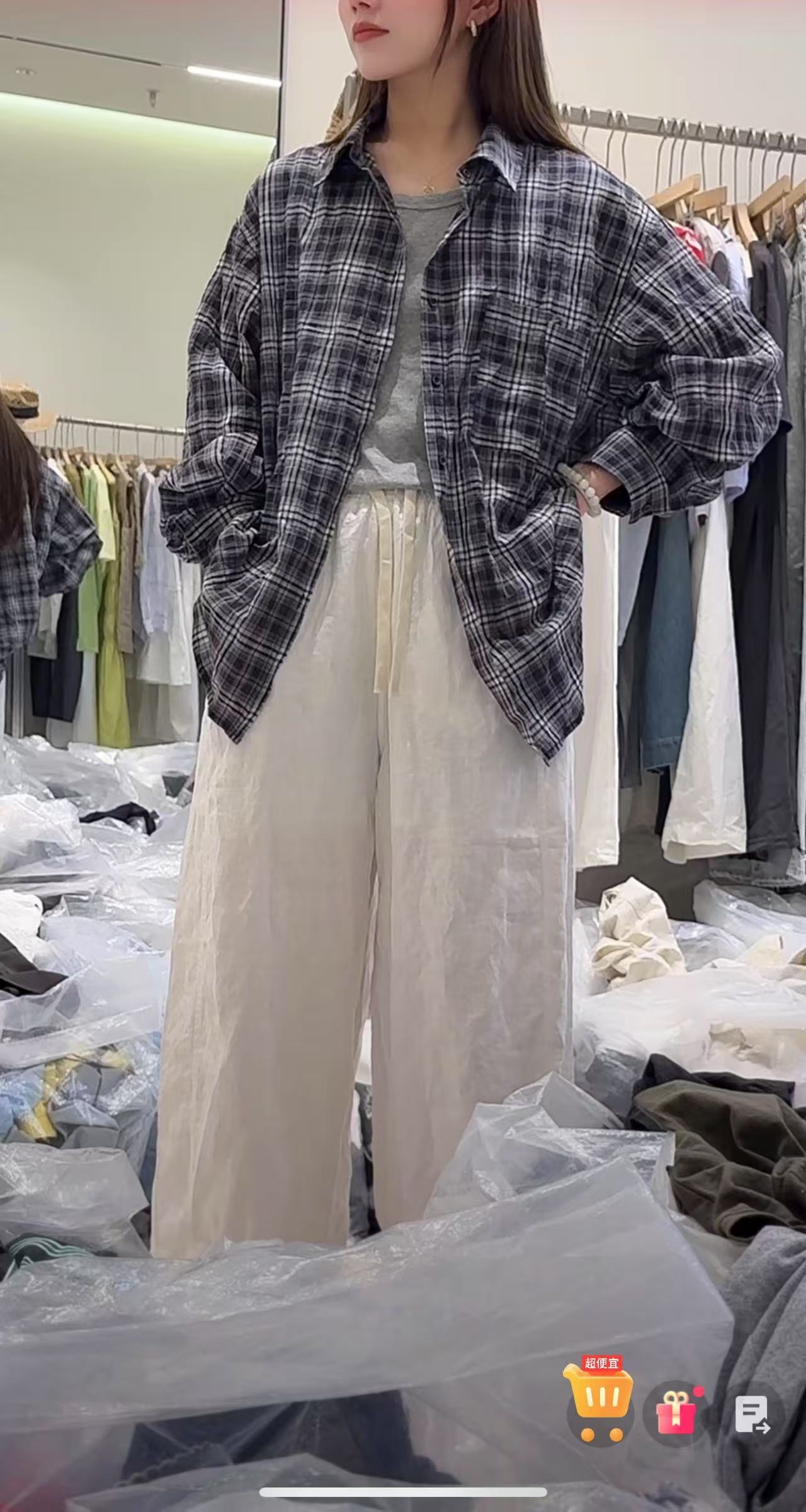 HZMM  格格衬衫000169