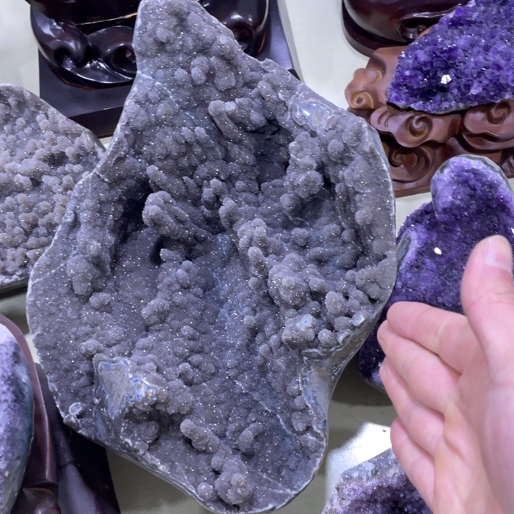 紫晶水晶森林未镶嵌