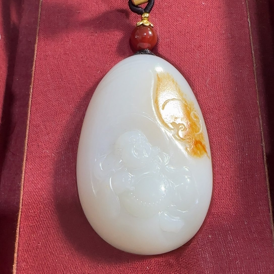 和田玉挂件未镶嵌