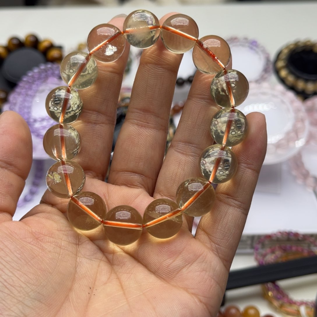 水晶手串未镶嵌水晶默认微瑕