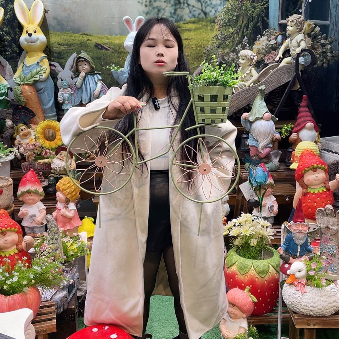 摆件花园摆件红红火火