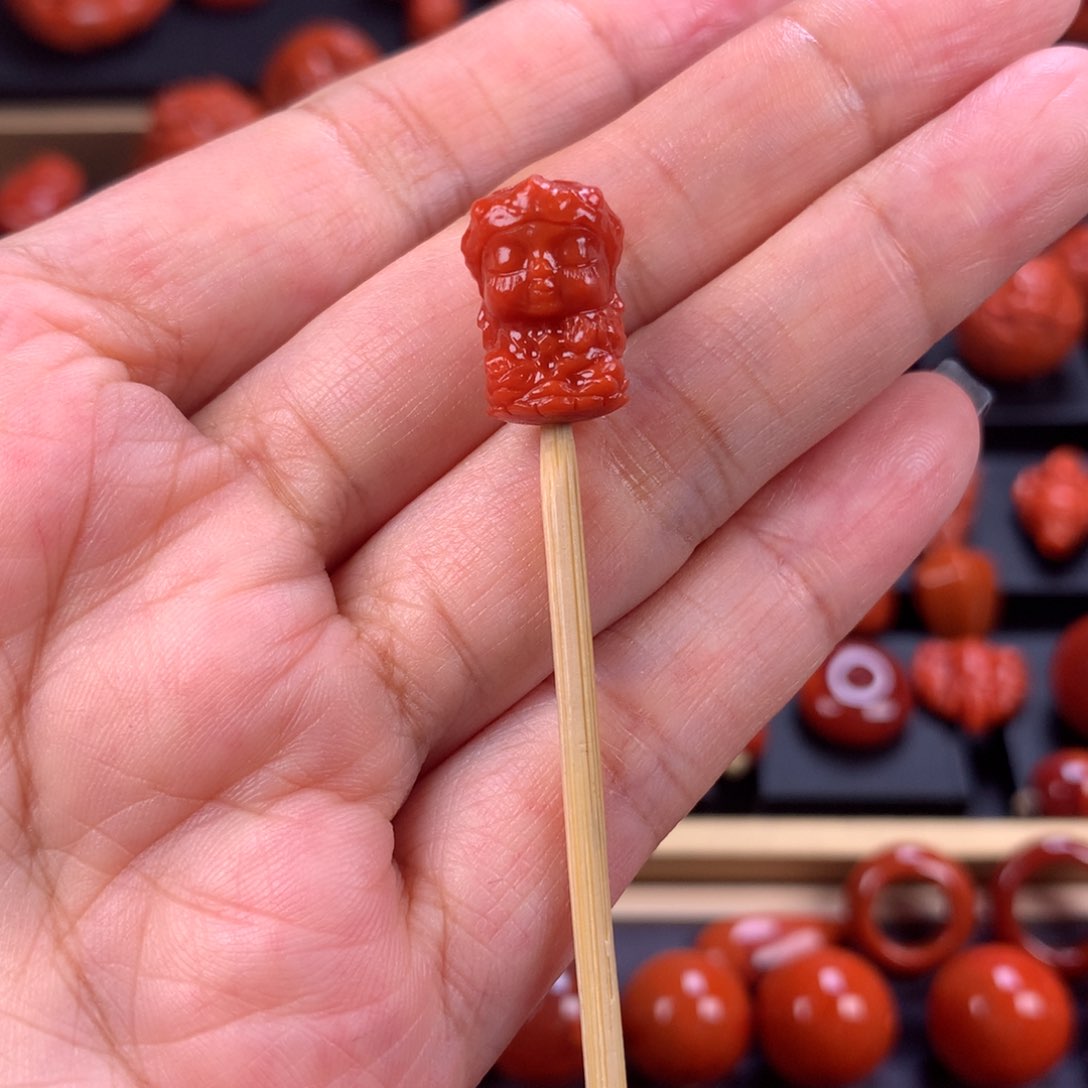 未镶嵌度姆10mm南红玛瑙