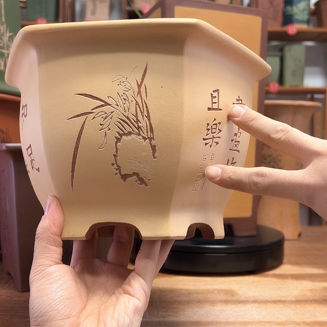 慧***喜花盆紫砂363636363333