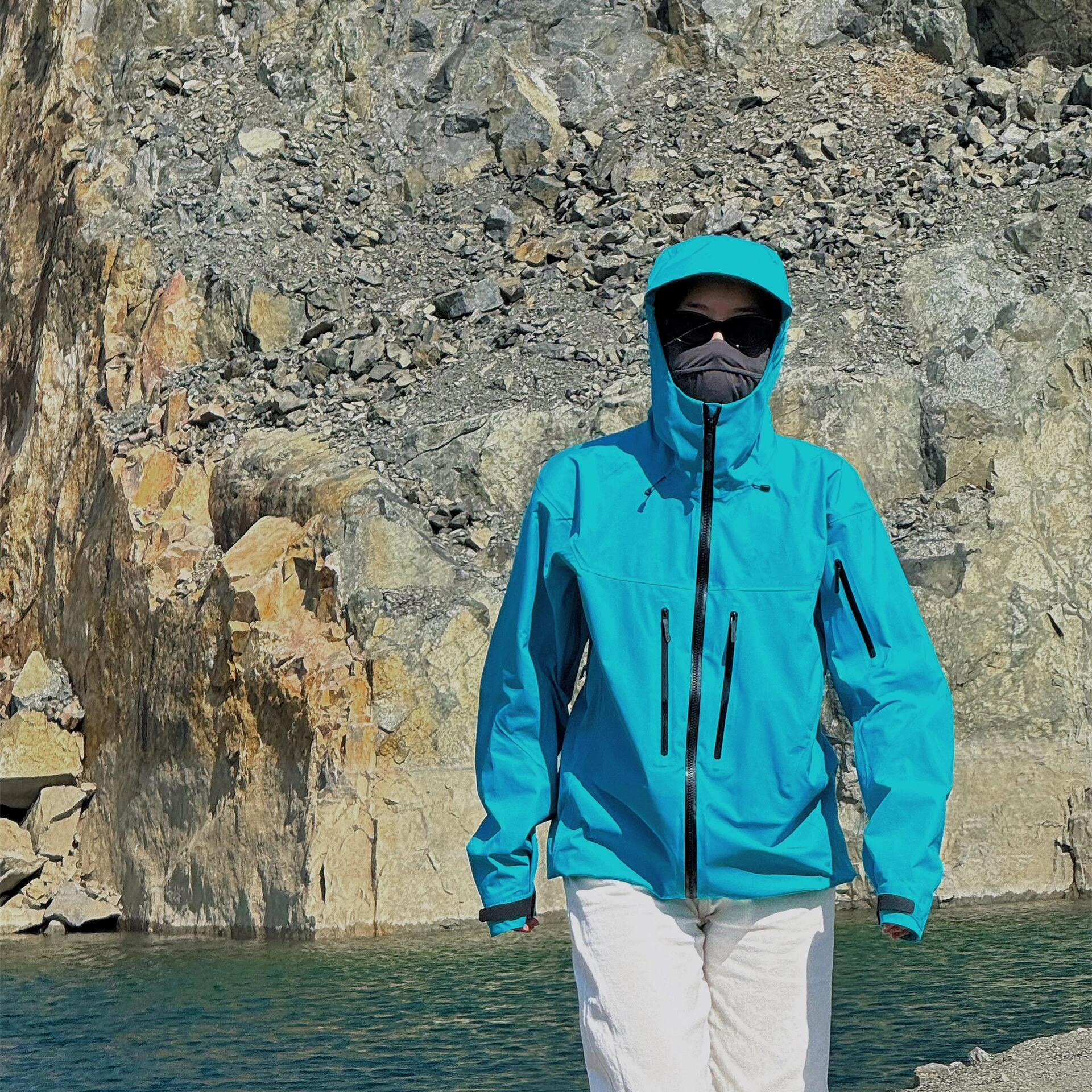 90三合一SV！全溢胶！男女情侣户外登山滑雪防风防水硬壳冲锋衣