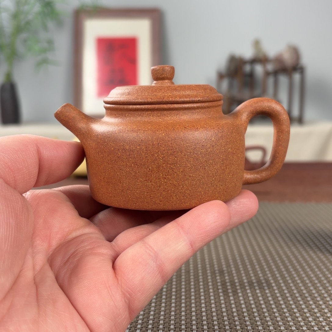 紫砂茶壶黄龙山原矿紫砂壶