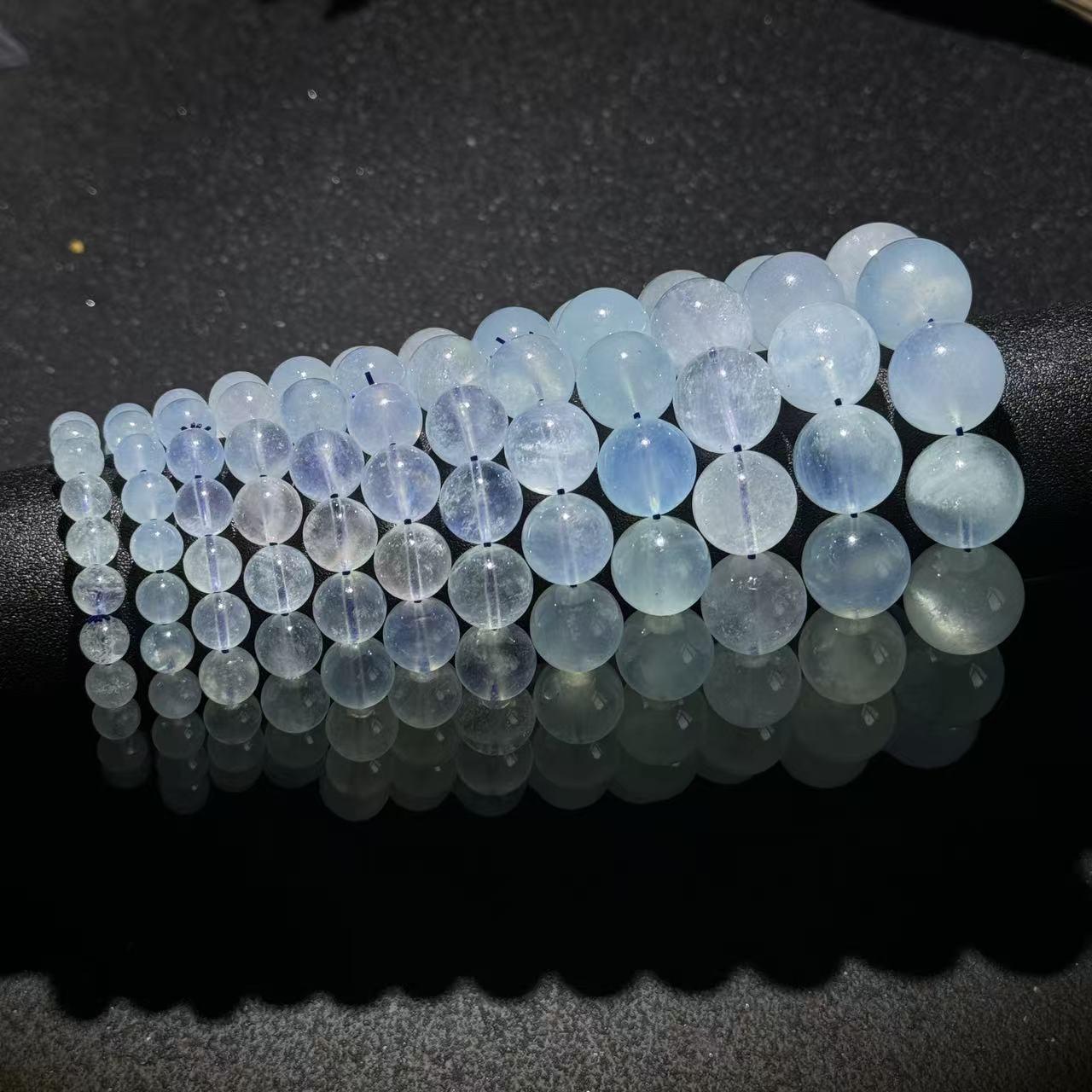 【云霞珠宝】海蓝宝单圈DS120902——多样性发其一