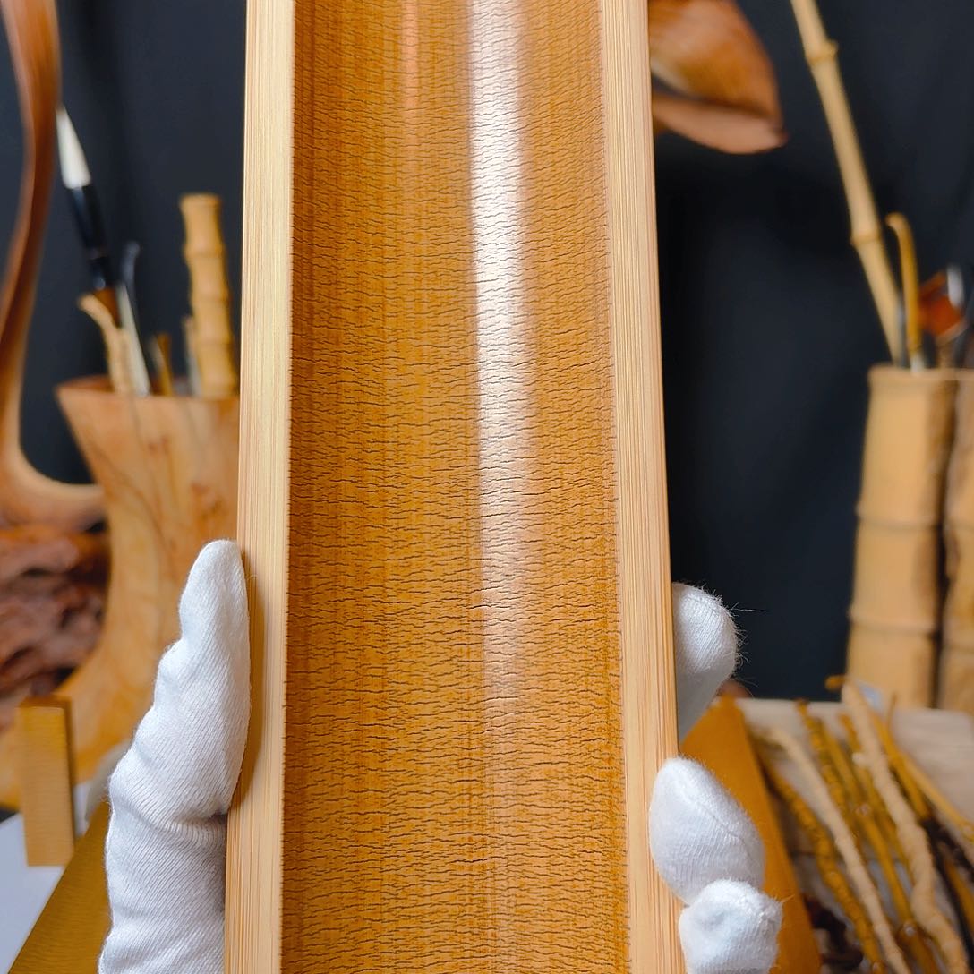 竹龟裂纹茶则臂搁茶具零配