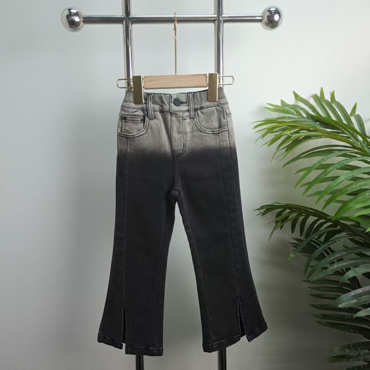 【1678】黑色牛仔裤B8-10