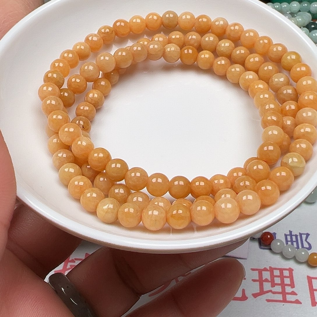 翡翠手链未镶嵌花*货主老华