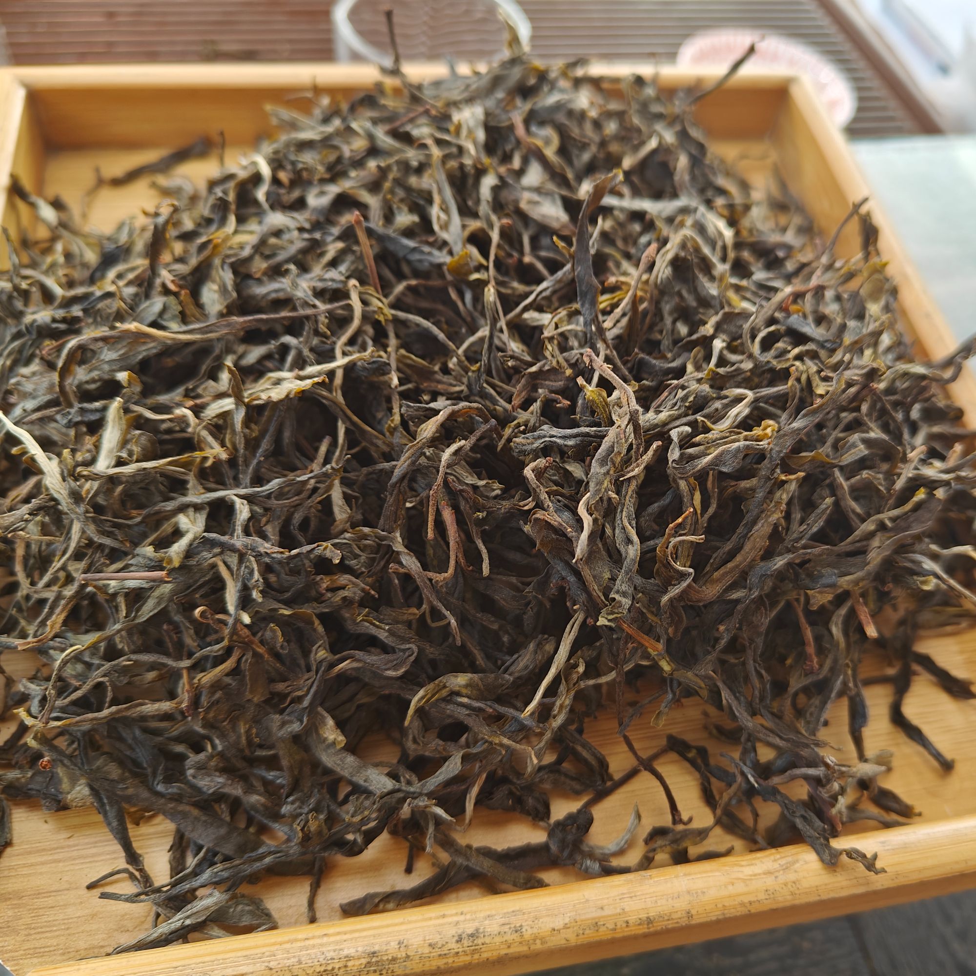 【一周年专属】赵载梅-大黄李树古树混采-2025年春-晒青毛茶散料