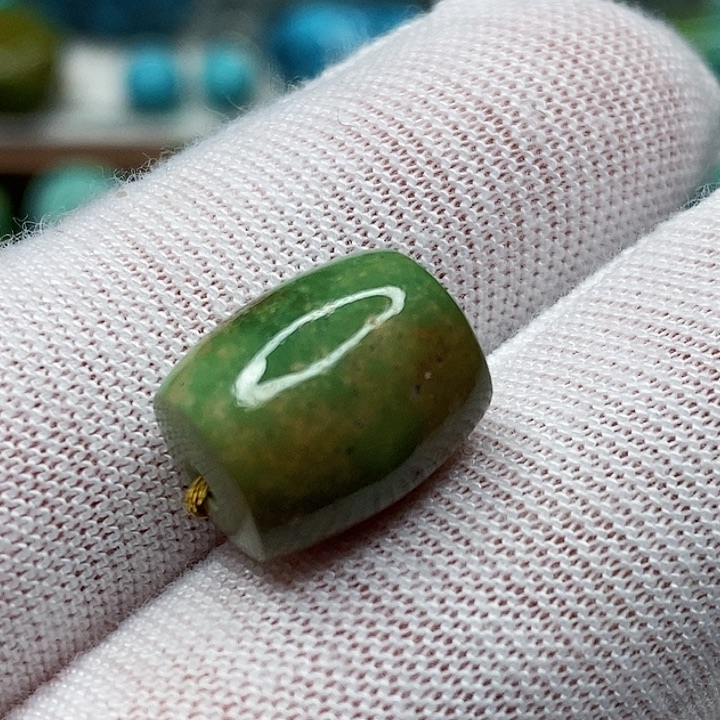 绿松石未镶嵌天然原矿 地大质检