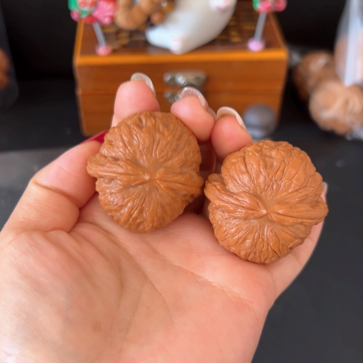 文玩核桃把件球宝40