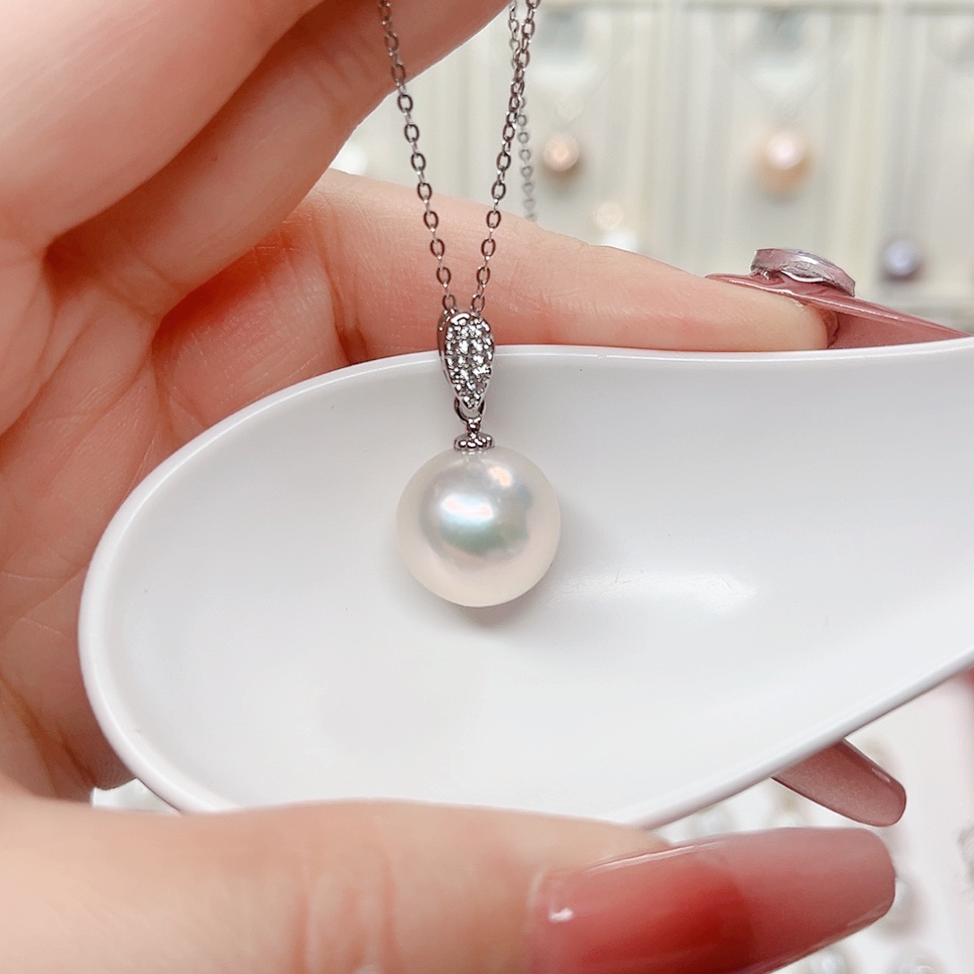 合金吊坠(赠链)淡水珍珠