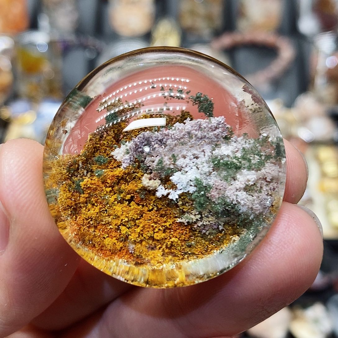 水晶颈饰未镶嵌天然精致水晶吊坠